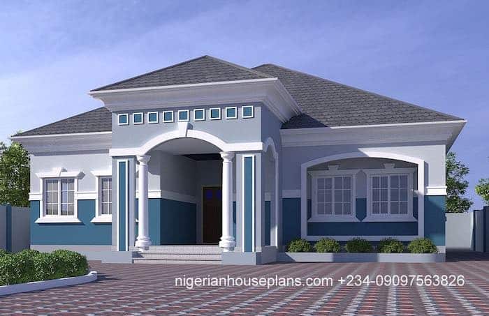 4 bedroom bungalow designs in nigeria 10