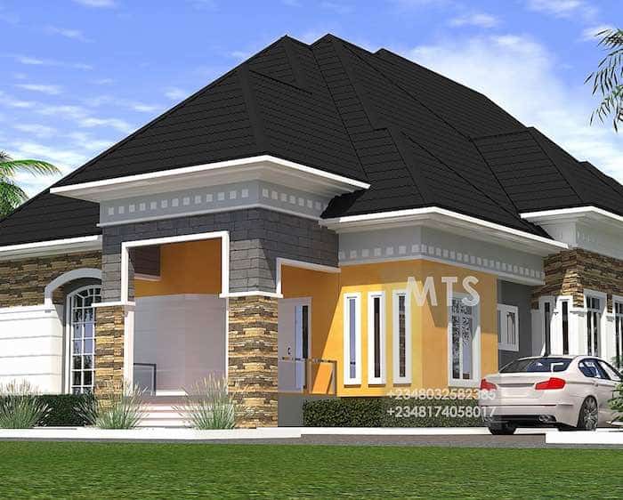 4 bedroom bungalow designs in nigeria 16