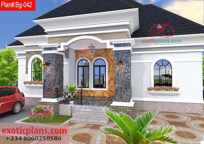4 bedroom bungalow designs in nigeria 4