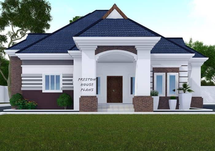 4 bedroom bungalow designs in nigeria 5